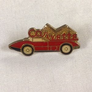 Vintage corvette pins